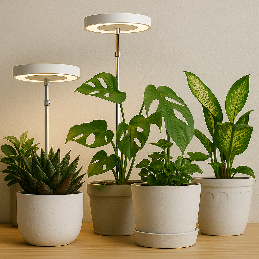 Styxora - 10W USB Full Spectrum LED Grow Light with Timer for Indoor Plants