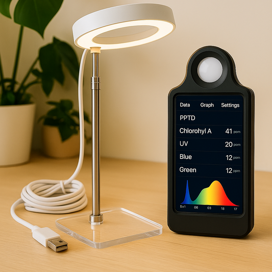 Styxora - 10W USB Full Spectrum LED Grow Light with Timer for Indoor Plants