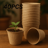 Coco Coir Seed Starter Plant Pots Biodegradable Nursery Pots Seedling Pots Germination Trays Labels Seed Sowing
